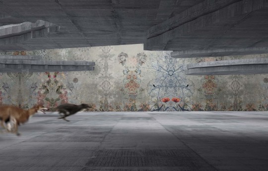 Mural Tecnografica Art MAD Sitar