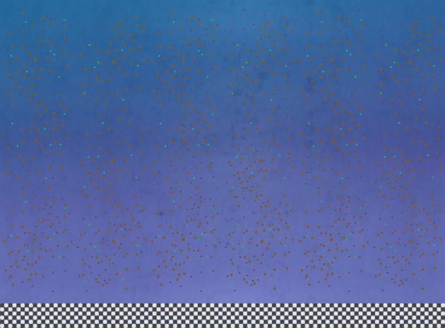Mural Tecnografica Art Up Studio Mike ELECTRIC BLUE