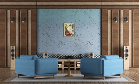 Mural Tecnografica Art Up Studio Mike ELECTRIC BLUE