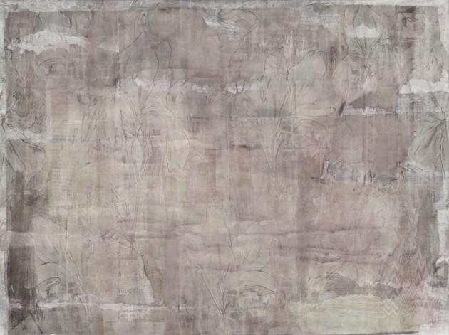 Mural Tecnografica Art Leo Bellei Anna May OLD BACKGROUND