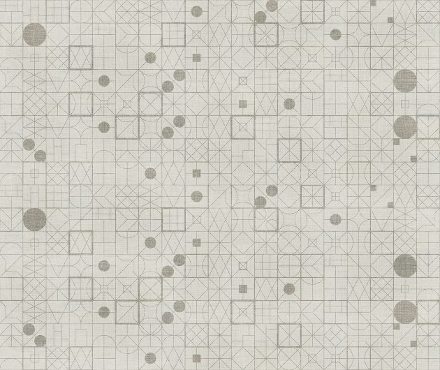 Mural Tecnografica Art Antonio Albertini Geometrismo LINEN