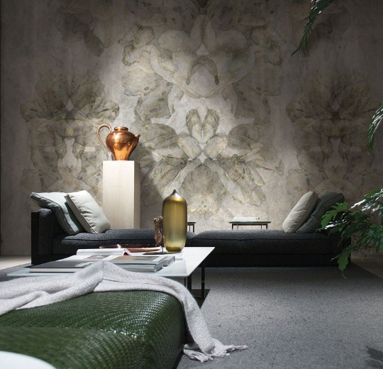 Mural Tecnografica Art Giorgia Beltrami Genus SPECTRUM BEIGE