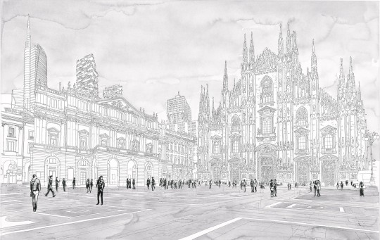 Mural Tecnografica Art Marco Fontana Milano Immaginaria