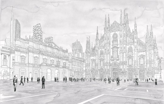 Mural Tecnografica Art Marco Fontana Milano Immaginaria