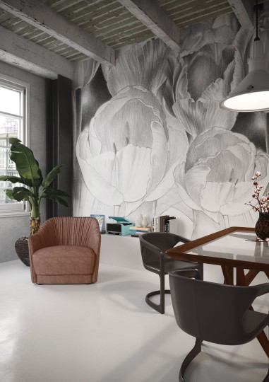 Mural Tecnografica Art Cristina Iotti Stillness