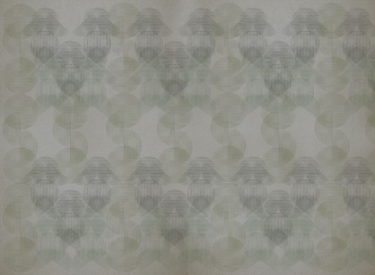 Mural Tecnografica Art Up Studio Stripes Ladybug GREEN