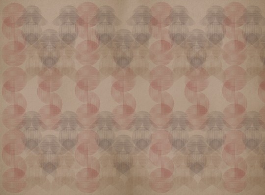 Mural Tecnografica Art Up Studio Stripes Ladybug SALMON
