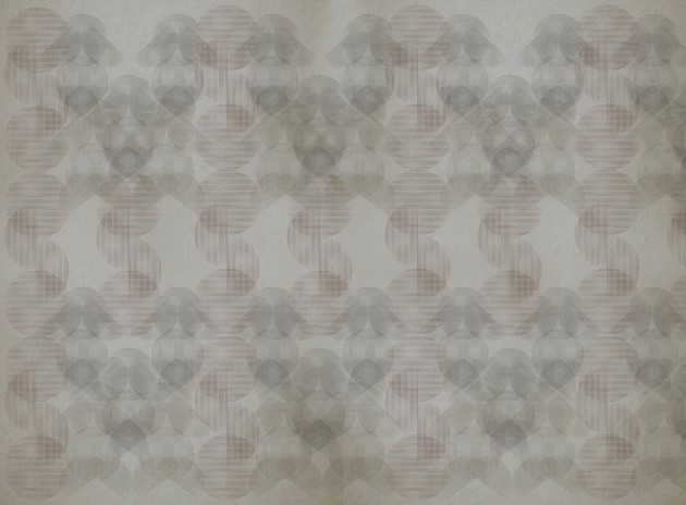 Mural Tecnografica Art Up Studio Stripes Ladybug GREY