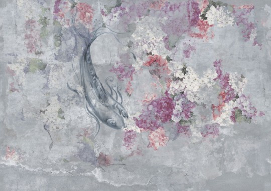 Mural Tecnografica Art Eleonora Biagetti Rapsodia In Blu UNDERWATER