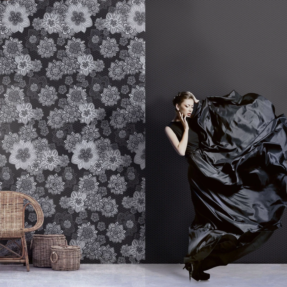 Mural Tecnografica Art The Sign Giappo Floreale GREEN