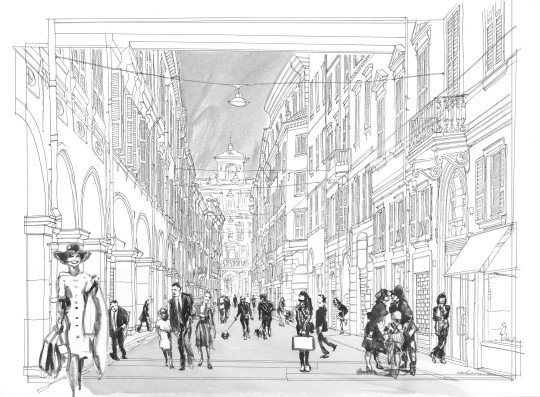 Mural Tecnografica Art Marco Fontana City Of Love