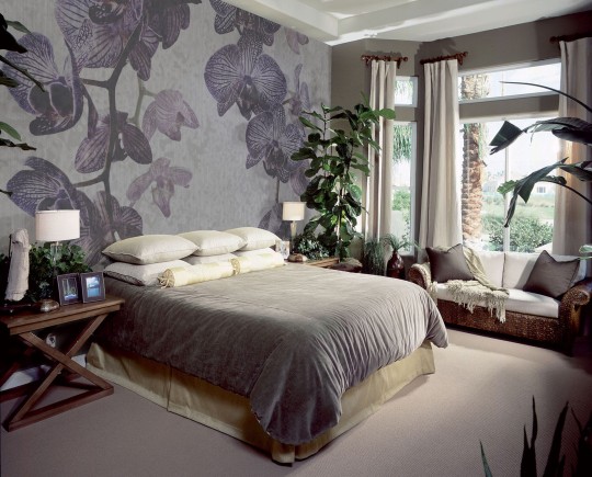 Mural Tecnografica Art 212dpi Orchidales GREY