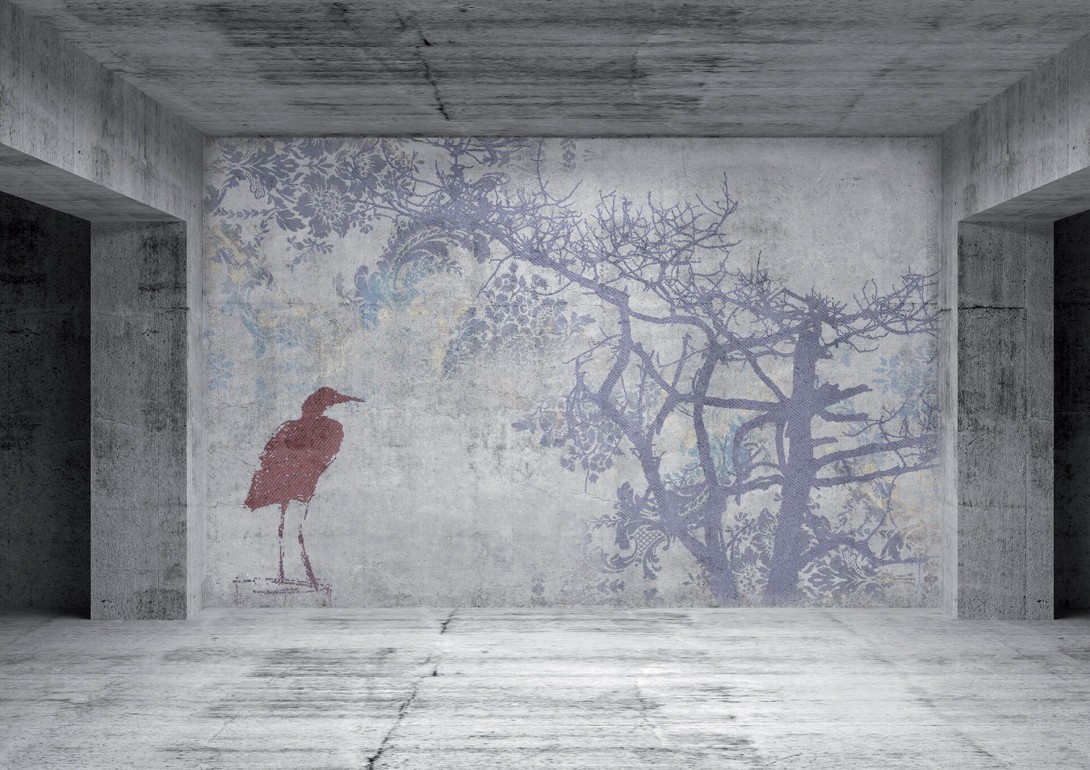 Mural Tecnografica Art The Sisters Ronin Reloaded CEMENT GREY