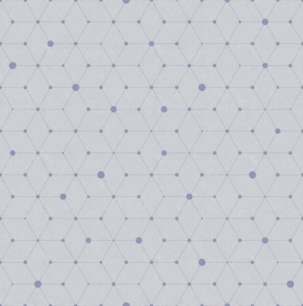 Mural Tecnografica Art The Sign Dot POSITIVE PETROLEUM BLUE