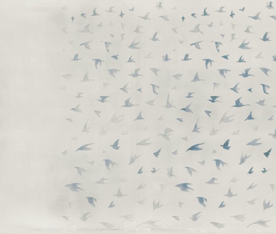 Mural Tecnografica Art The Sign Little Wings ECRU
