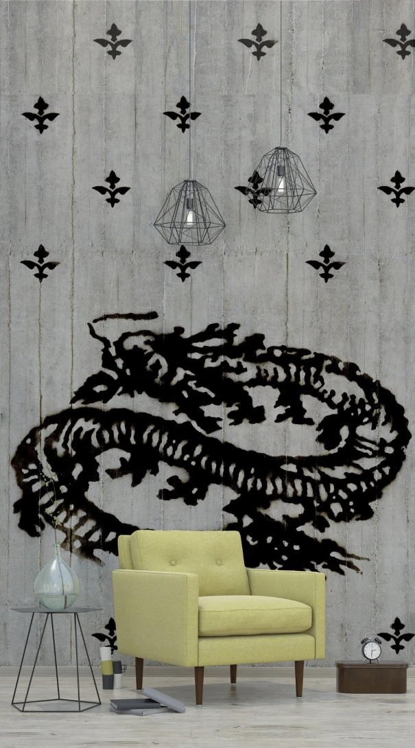 Mural Tecnografica Art Giorgia Beltrami Murky CASSERO