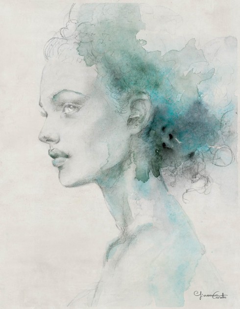 Mural Tecnografica Art Giovanna Casotto Blue Antonella