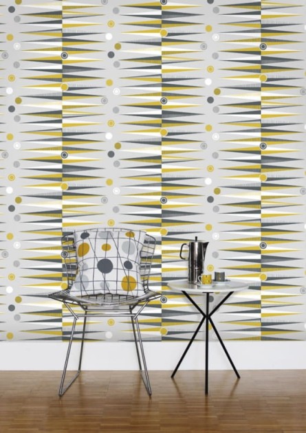 Tapeta Mini Moderns Backgammon AZDPT020MU Mustard