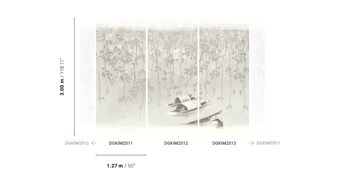 Mural Khroma Kimono DGKIM2013 River Mist