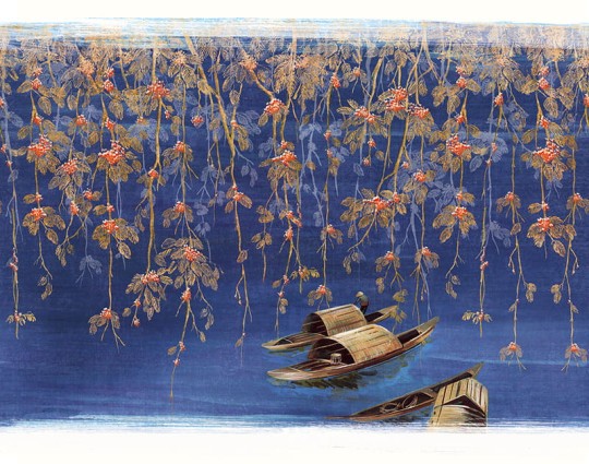 Mural Khroma Kimono DGKIM2032 River Night