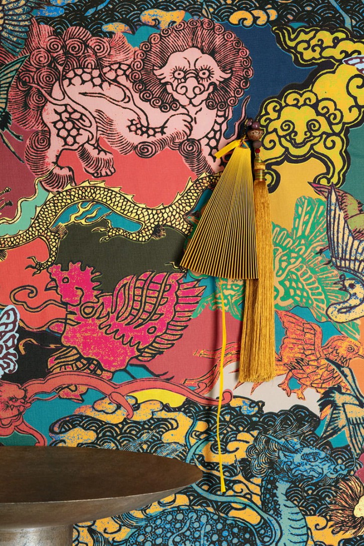 Mural Khroma Kimono DGKIM301 Dragon