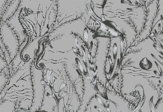 Tapeta Hooked on Walls Hidden Treasures 70031 Seahorse