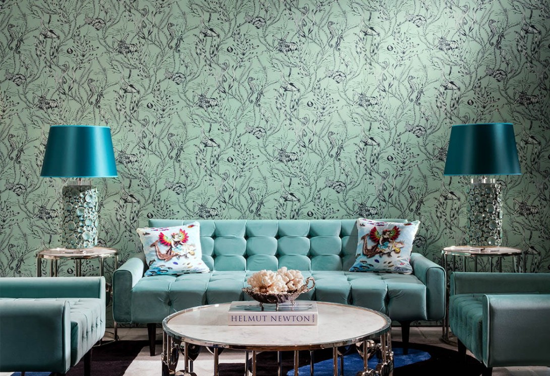 Tapeta Hooked on Walls Hidden Treasures 70032 Seahorse
