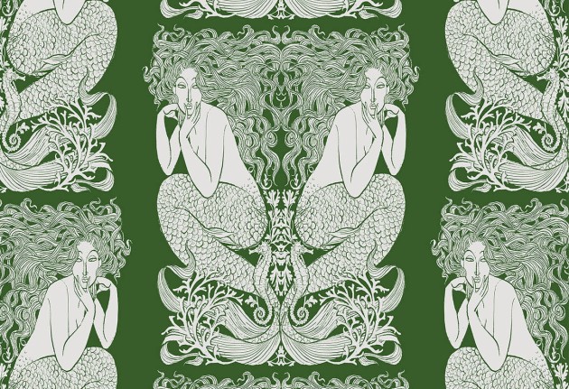Tapeta Hooked on Walls Hidden Treasures 70051 Mermaid