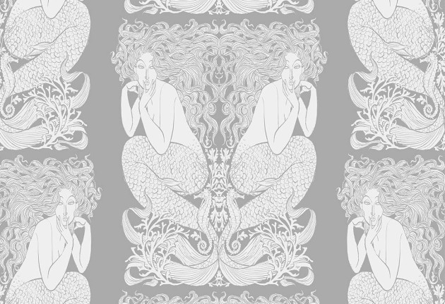 Tapeta Hooked on Walls Hidden Treasures 70052 Mermaid