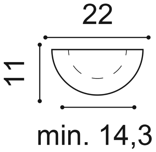 Półkolumna Orac K1101
