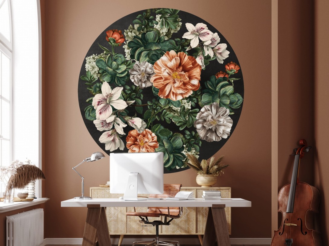 Tapeta BN Circles 300339 Indoor Flowers by Mijke Konijn
