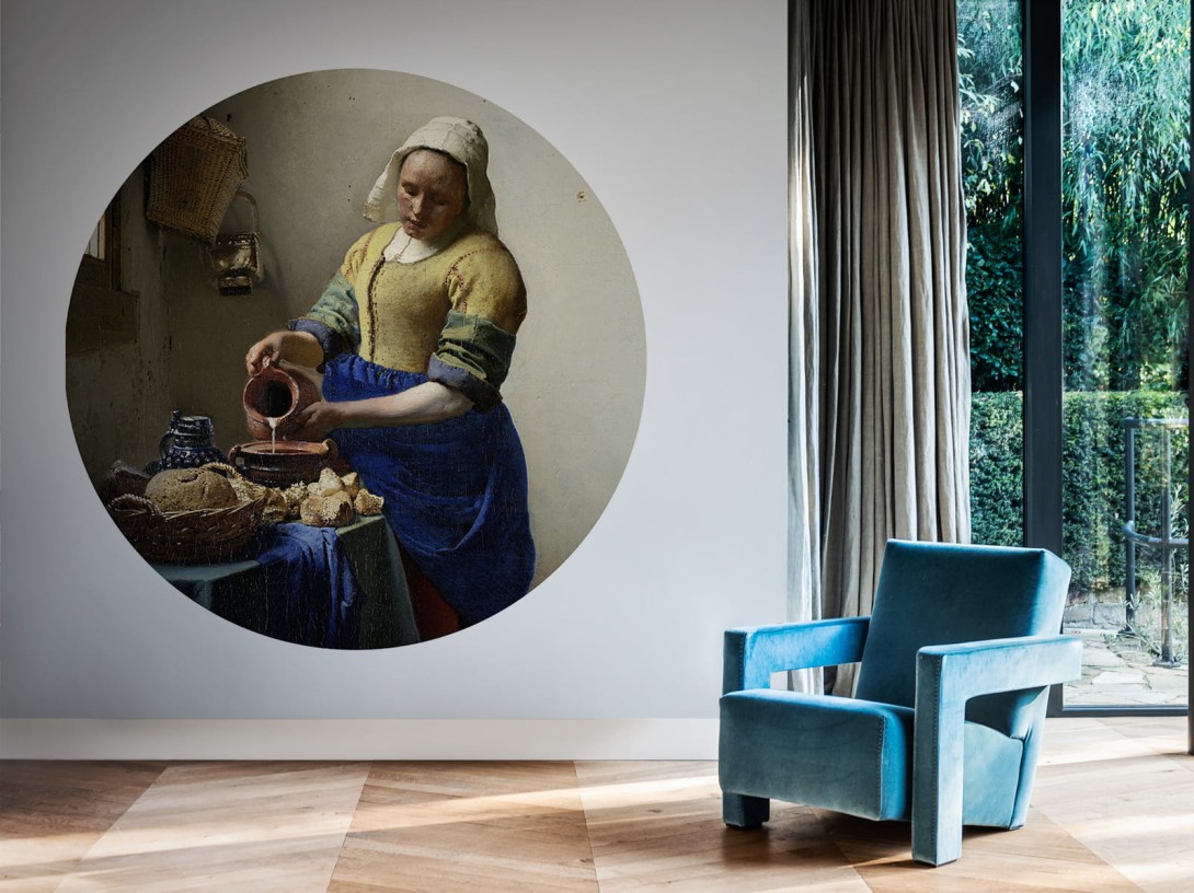 Tapeta BN Circles 300334 The Milkmaid by Johannes Vermeer