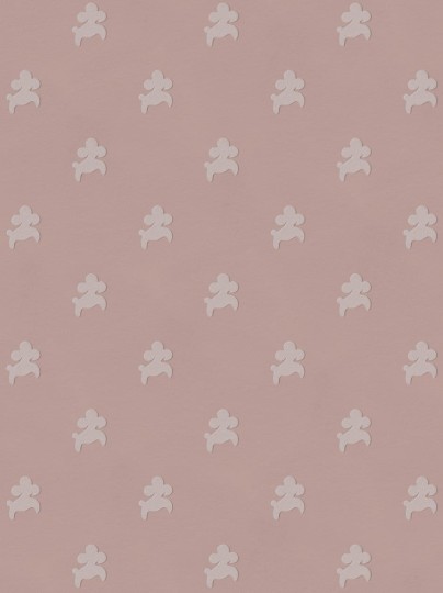 Divine Savages DVS086 Poochi Poodle Pink - tapeta w pieski