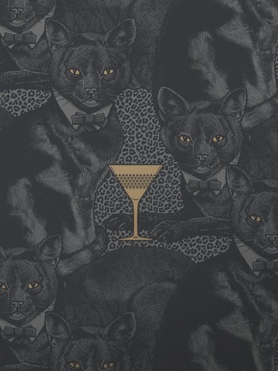 Divine Savages DVS078 Cat-titude Savage Shade - tapeta w koty