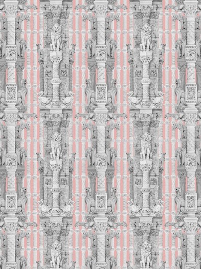 Divine Savages  DVS039 Hierarchy Blush - tapeta z motywem architektonicznym