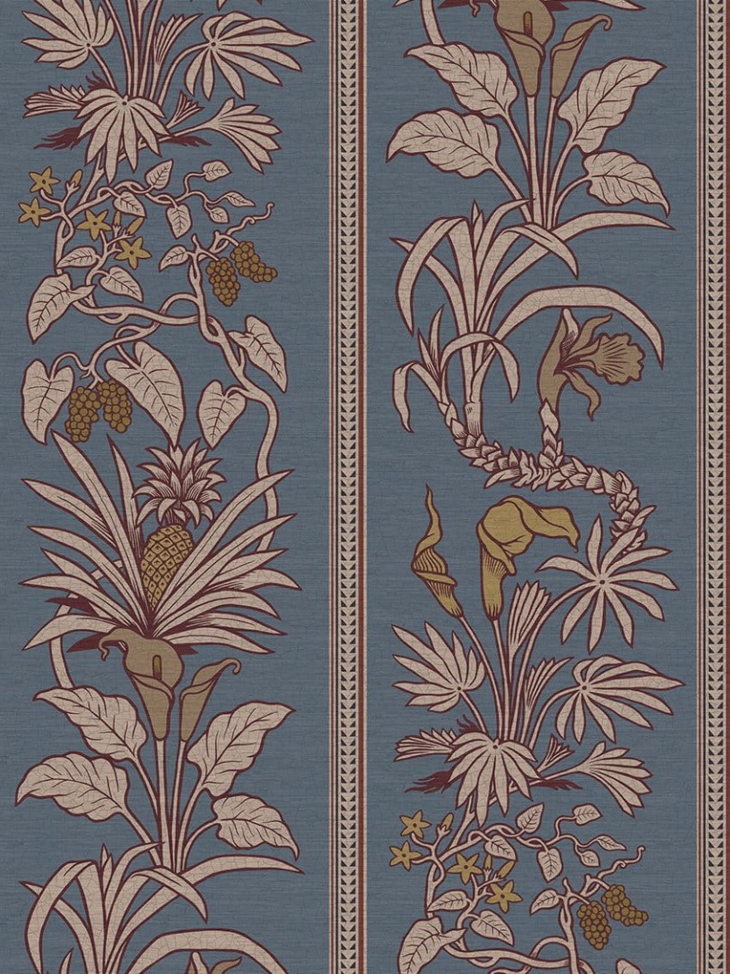 Divine Savages DVS054 Botanize Heritage Grasscloth - mural roślinny