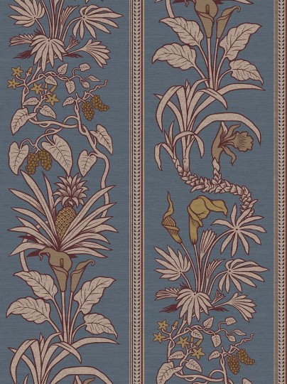 Divine Savages DVS054 Botanize Heritage Grasscloth - mural roślinny