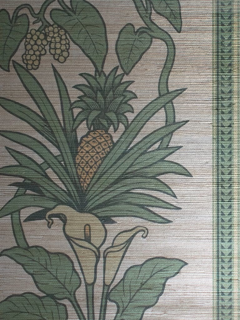 Divine Savages DVS055 Botanize Heritage Grasscloth - mural roślinny