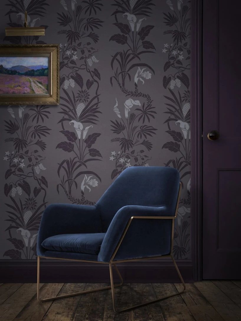 Divine Savages DVS042 Botanize Heather - tapeta w kwiaty