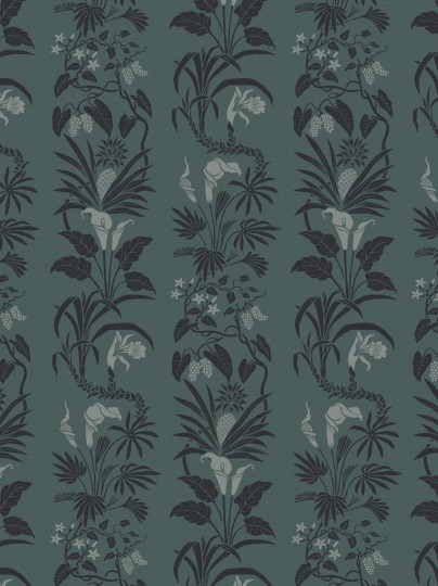 Divine Savages DVS043 Botanize Fern Green - tapeta roślinna