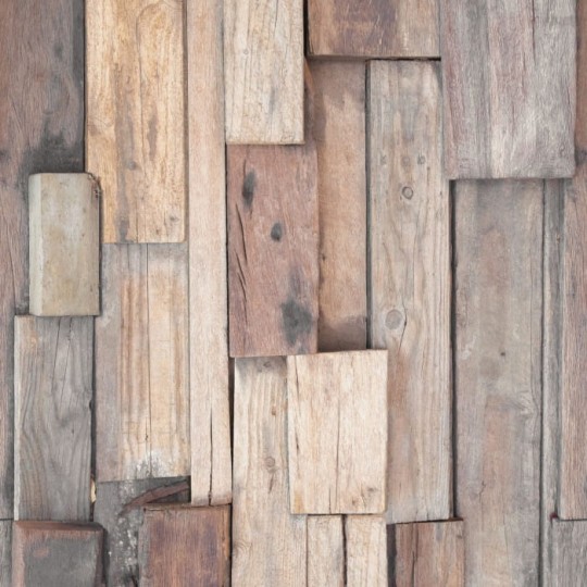 Casadeco Beauty Full Image Wood Natural 85001405 - mural imitujący drewniane deski