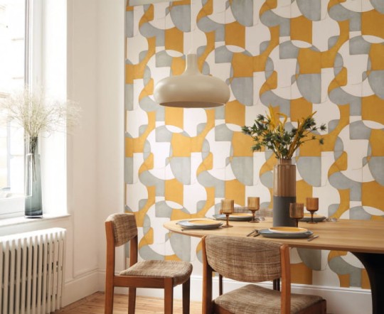 Tapeta Casadeco Gallery 86092410 OP'ART