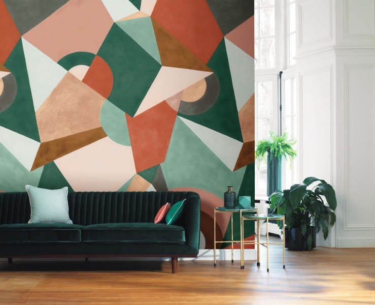 Casadeco Gallery Cubisme 87037410 - mural abstrakcyjny