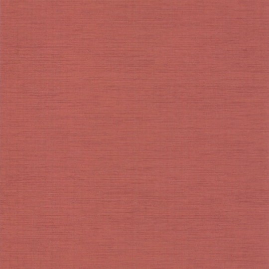 Casadeco Tissage 85843553 Five O'clock Plain - tapeta ciemna cegła