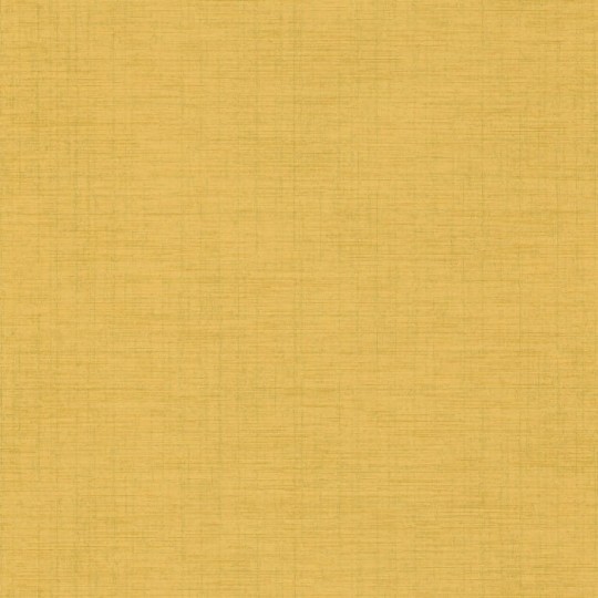 Casadeco Tissage 85842421 Five O'clock Plain - tapeta curry
