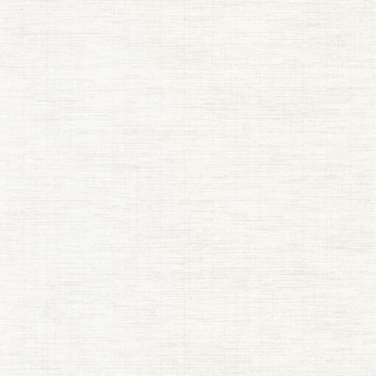 Casadeco Tissage 85840100 Five O'clock Plain - tapeta biała kreda