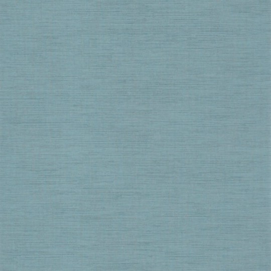 Casadeco Tissage 85846226 Five O'clock Plain - tapeta niebieska