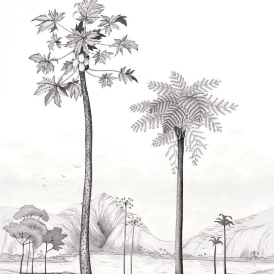Casadeco 84379353 Beauty Full Image 2 CAD Cuba Panoramique Laguna - mural tropikalny
