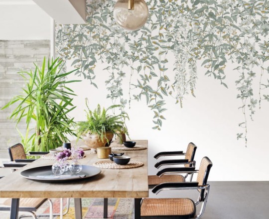 Casadeco 85277212 Beauty Full Image 2 CAD Jardins Suspendus (Cascade) - mural w liście