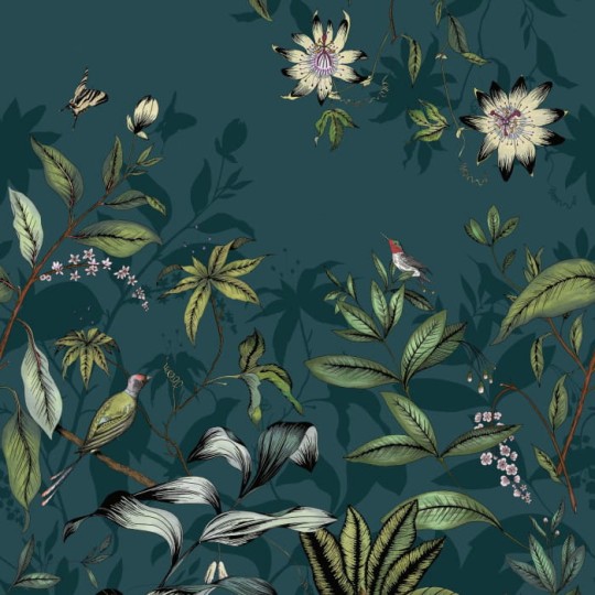 Casadeco 87086808 Beauty Full Image 2 CAD Passiflore - mural tropikalny